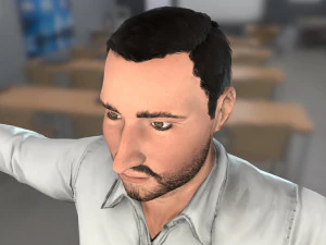 executive man 3D Model