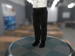 executive man 3D Model