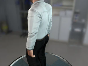 executive man 3D Model