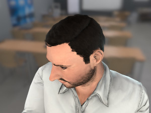 executive man Modelo 3D