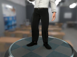 executive man 3D Model