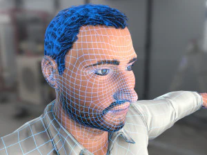 executive man 3D Model
