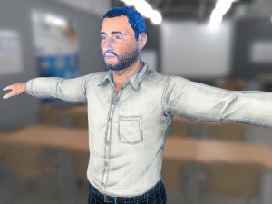 executive man 3D Model