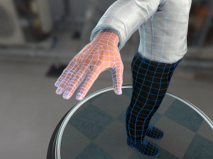 executive man Modelo 3D