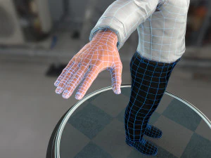 executive man 3D Model