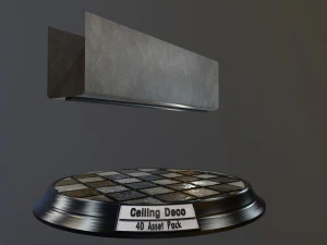 pacote de decora&ccedil;&atilde;o de teto Modelo 3D