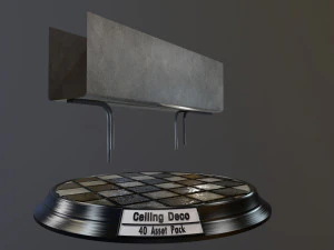 pacote de decora&ccedil;&atilde;o de teto Modelo 3D