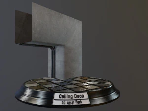 pacote de decora&ccedil;&atilde;o de teto Modelo 3D