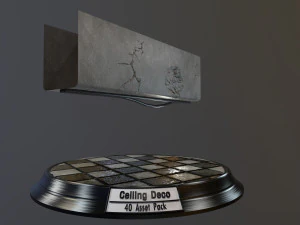 pacote de decora&ccedil;&atilde;o de teto Modelo 3D