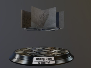 ceiling deco pack Modelo 3D