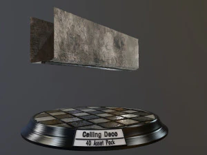 pacote de decora&ccedil;&atilde;o de teto Modelo 3D