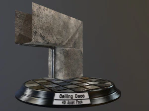 pacote de decora&ccedil;&atilde;o de teto Modelo 3D