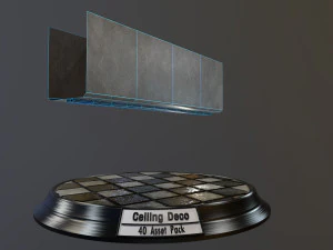 pacote de decora&ccedil;&atilde;o de teto Modelo 3D