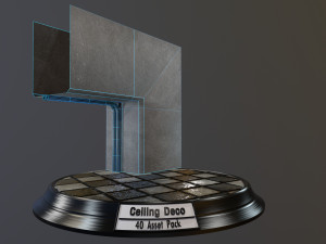 ceiling deco pack Modelo 3D