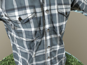 long-sleeve t-shirt 3D 模型