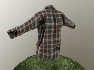 long-sleeve t-shirt 3D 模型