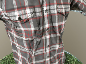 long-sleeve t-shirt 3D 模型