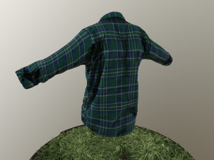 long-sleeve t-shirt 3D 模型