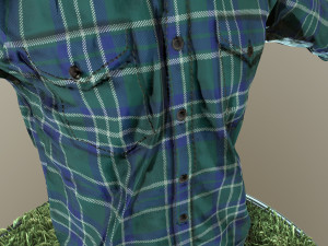 long-sleeve t-shirt 3D 模型