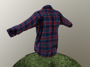 long-sleeve t-shirt 3D 模型