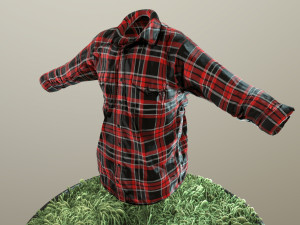 long-sleeve t-shirt 3D 模型