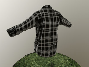 long-sleeve t-shirt 3D 模型