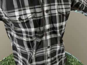 long-sleeve t-shirt 3D 模型