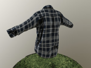 long-sleeve t-shirt 3D 模型