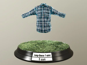 long-sleeve t-shirt 3D Model