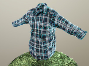 long-sleeve t-shirt 3D 模型