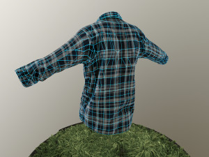 long-sleeve t-shirt 3D 模型