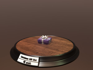 christmas gift box pack1 3D 모델