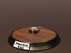 christmas gift box pack1 3D 모델