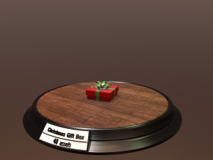 christmas gift box pack1 3D 모델