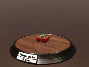 christmas gift box pack1 3D Model