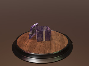 christmas gift box pack1 3D 모델