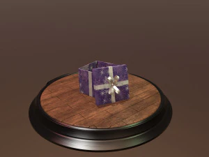 christmas gift box pack1 3D Model