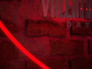 neon hearts pack1 Modèle 3D
