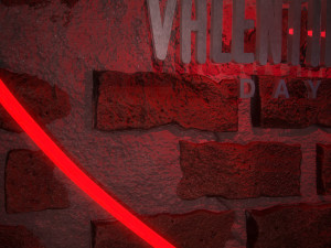 neon hearts pack1 Modèle 3D