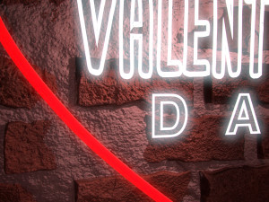 neon hearts pack1 Modèle 3D