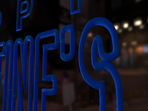 neon hearts pack1 3D Model