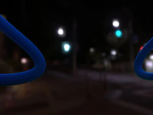 neon hearts pack1 3D Model