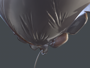 heart balloons pack1 3D 模型