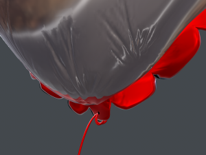 heart balloons valentines pack1 3D Model