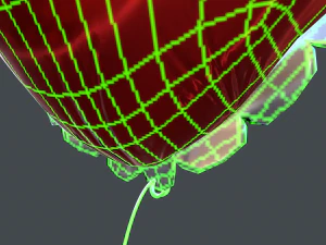 heart balloons valentines pack1 3D Model