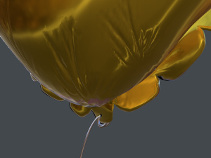 heart balloons valentines pack1 3D Model