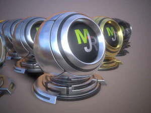 metal materials and textures CG Textures
