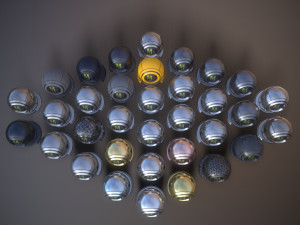 metal materials and textures CG Textures