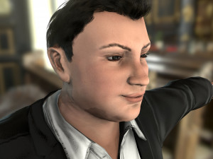 man in suit 3D-Modell