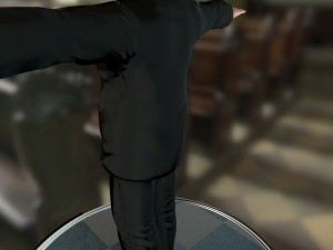 man in suit 3D-Modell
